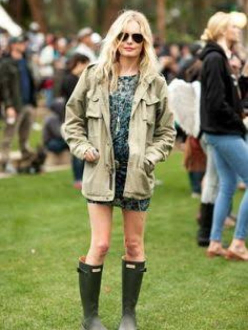 Classic British Evercreatures Welly Boots: women’s size 7.5 :: FESTIVAL LOOK - Picture 11 of 11